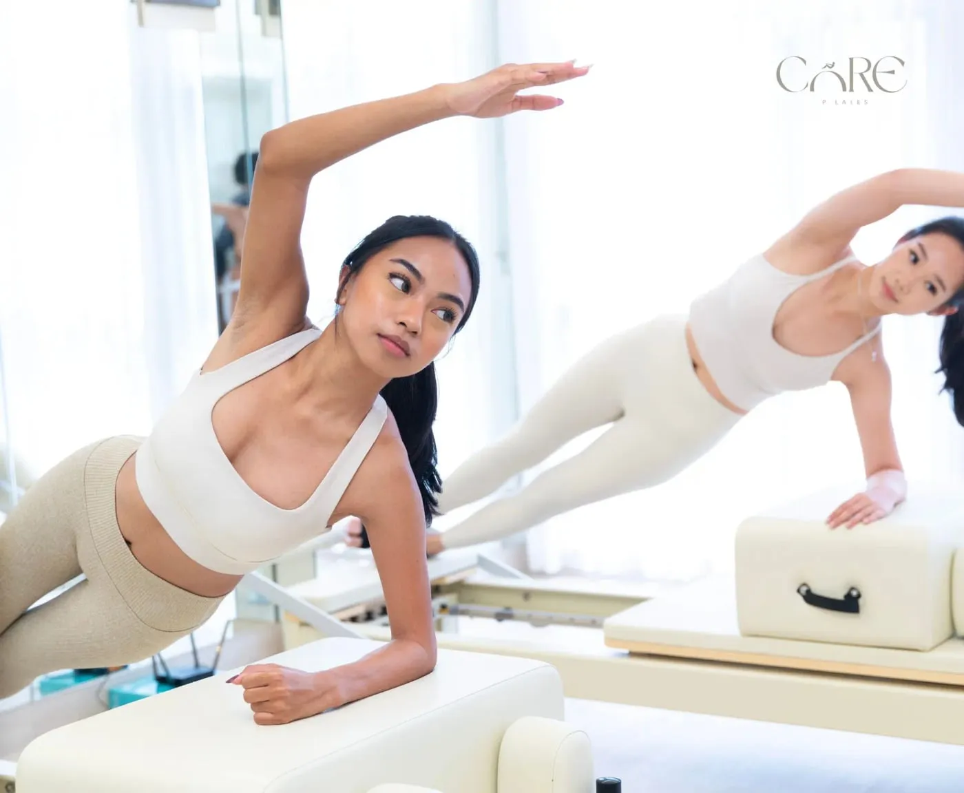 Tampilan website Core Pilates